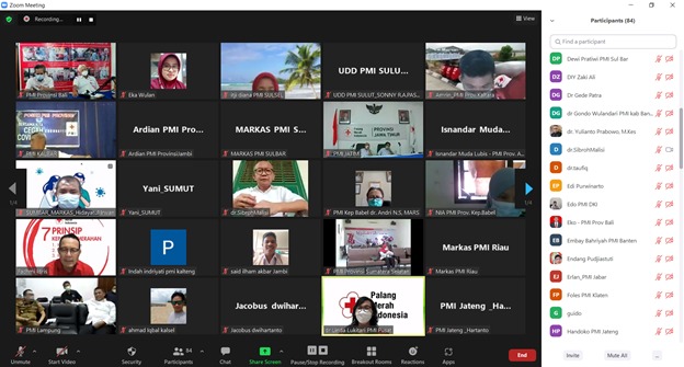 Pengurus PMI Lampung Siapkan Vaksinasi Bersama PMI Pusat