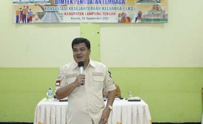 Buka Bimtek LK3, Ini Pesan Bupati Lampung Tengah