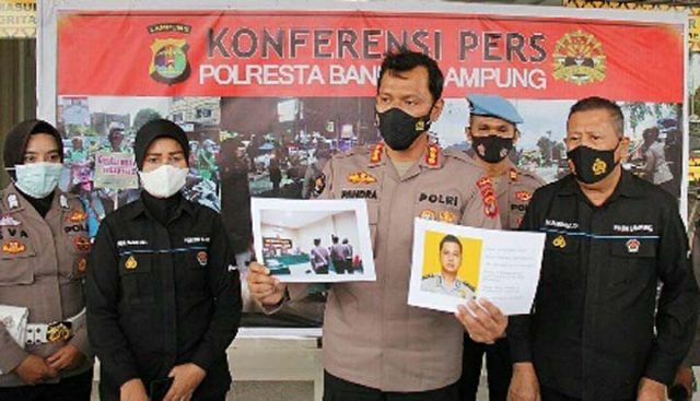 Diduga Terlibat Perampokan Mobil Mahasiswa, Oknum Polisi Polres Bandarlampung Dipecat