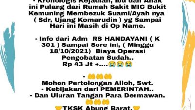Tak Mampu Bayar Pengobatan, Ibu dan Anak korban Begal Sadis Ini Butuh Bantuan