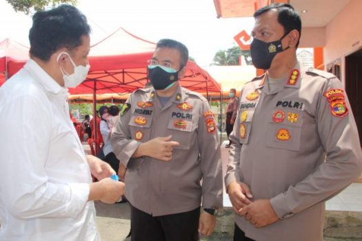 Covid-19: Gerai Vaksin Presisi Polda Lampung Buka Tiap Hari, Ini Lokasinya