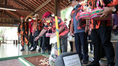 HUT ke-62 PP, Gubernur Lampung Pimpin Ziarah dan Tabur Bunga