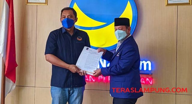 Resmi Pimpin Partai Nasdem Lampung, Ini Alasan Herman Tinggalkan PDIP