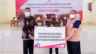 Dukung Pemulihan Ekonomi, OJK Gelar Pasar Modal dan Edukasi Desa Sadar Asuransi di Lampung Selatan
