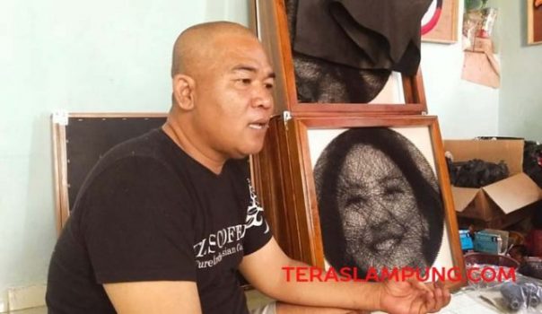 Mbah Surip,  Sosok Seniman String Art Langka Asal Lampung