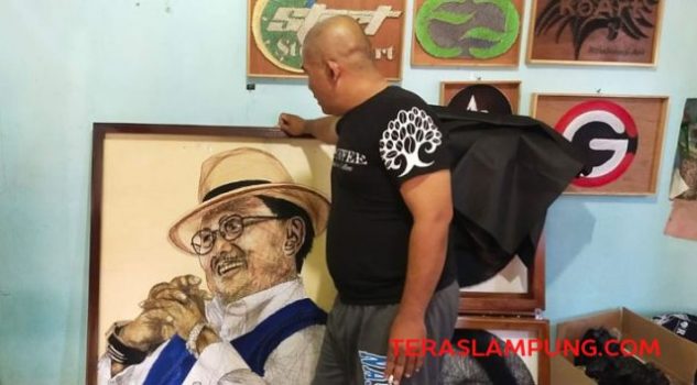 Inilah Seni Rupa String Art Langka Karya Mbah Surip