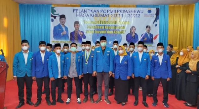 Melantik PC PMII Pringsewu, Ini Pesan Gus Abe