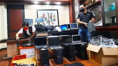 Pinjol Ilegal Digerebek di Kota Pontianak