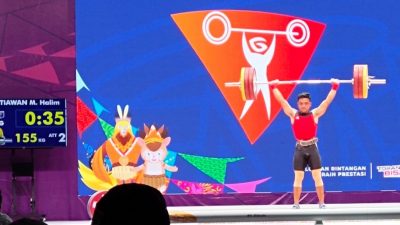 Pecahkan Rekor di Kelas 61 Kg, Setiawan Halim Sumbang Emas Kelima untuk Lampung