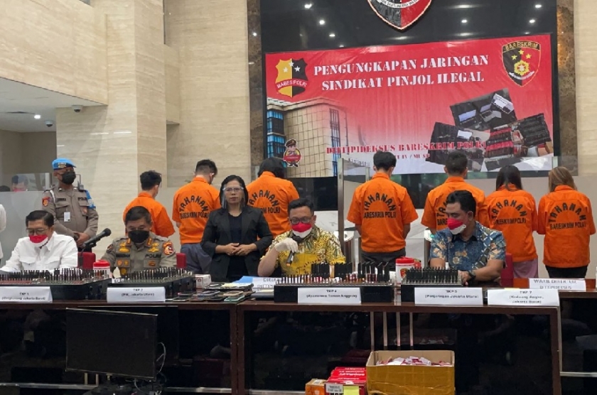 Pinjol Ilegal Libatkan Warga Asing, Ini Kata Mabes Polri