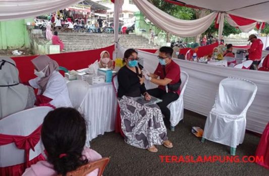 Dua Hari Gerai Vaksin Presisi Polda Lampung Lakukan Vaksinasi untuk 12.765 Orang