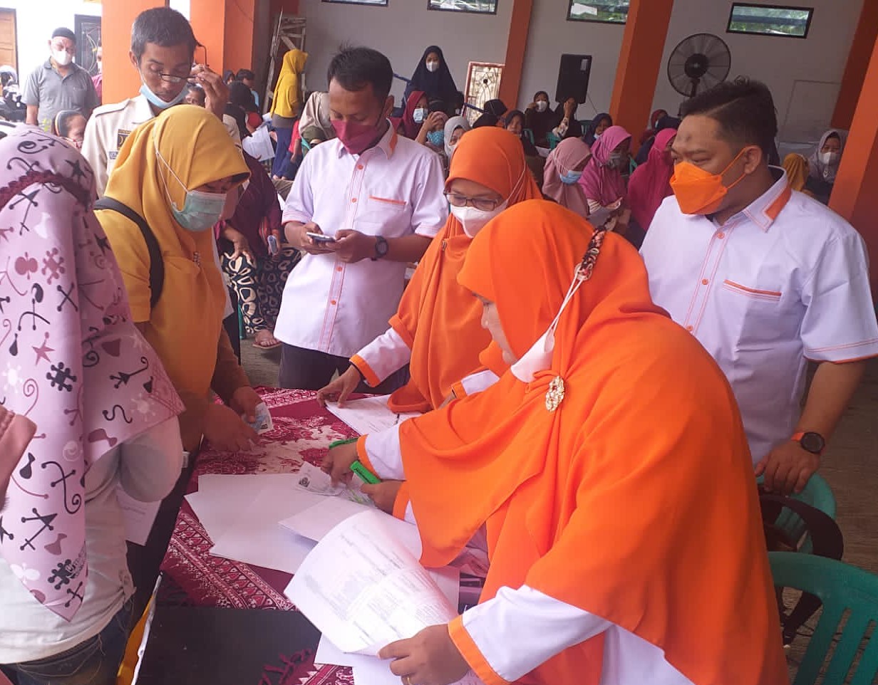 Warga Lampung Utara Antusias Ikut Vaksinasi yang Digelar PKS