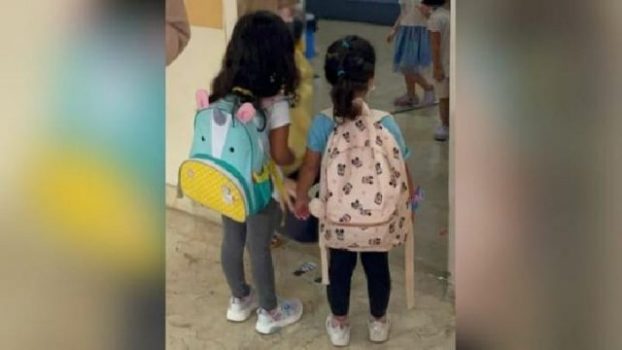 Nadiem Makarim Mengaku Hampir Menangis Lihat 2 Putrinya Ceria Masuk Sekolah PTM