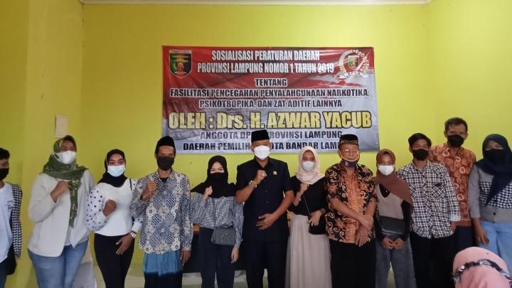 Azwar Yacub Ajak Masyarakat Lampung Perangi Napza