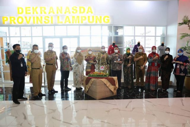 Bank Lampung Dukung Pembukaan Galeri Dekranasda di Pelabuhan Bakauheni