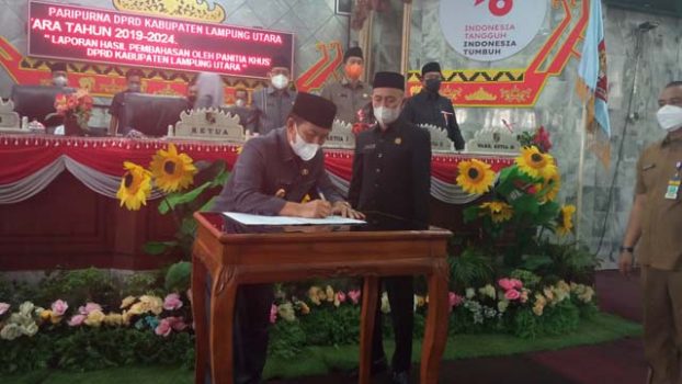 APBD Lampung Utara 2022 Diprediksi Defisit Rp118,5 Miliar