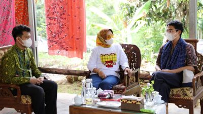 Gandeng Oscar Lawalatta, Riana Sari Arinal Berharap Batik Tulis Khas Lampung Deandra Mendunia