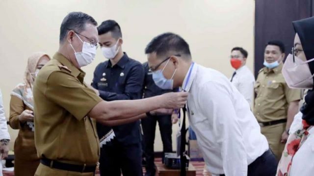 Sekdaprov Lampung Jadi Pemateri Diklat Pengawas dan Penyelenggaraan Urusan Pemerintah