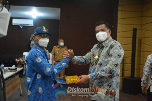 Bupati Lamteng Hadiri Peringatan Harganas 2021