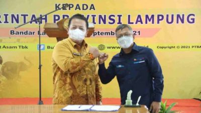Pemprov Lampung Terima Hibah 24 Kendaraan dari PT Bukit Asam