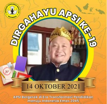 Ketidakcermatan Bahasa pada Twibbon HUT ke-19 APSI