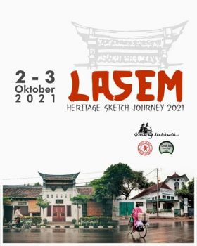 Perjalanan Budaya SSW Mengabadikan Kota Pusaka Lasem dalam Sketsa