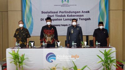 Bupati Lamteng Hadiri Sosialisasi Perlindungan Anak