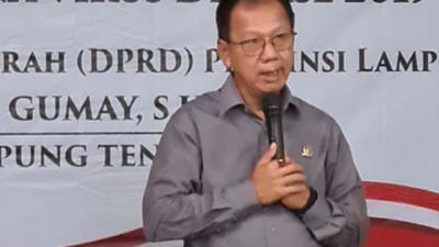 Ketua DPRD Lampung Minta Masyarakat Tetap Patuhi Prokes
