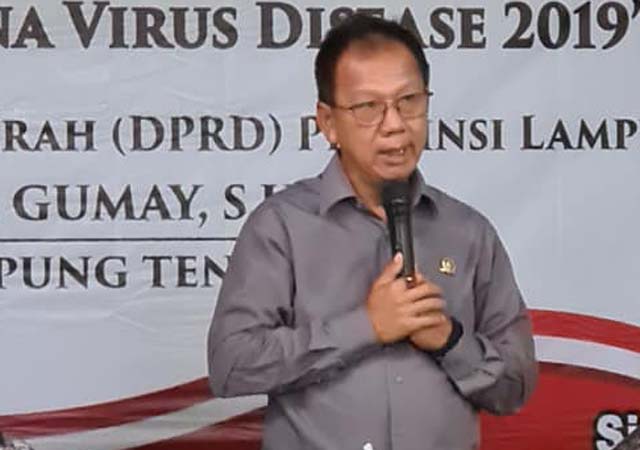 Ketua DPRD Lampung Minta Masyarakat Tetap Patuhi Prokes