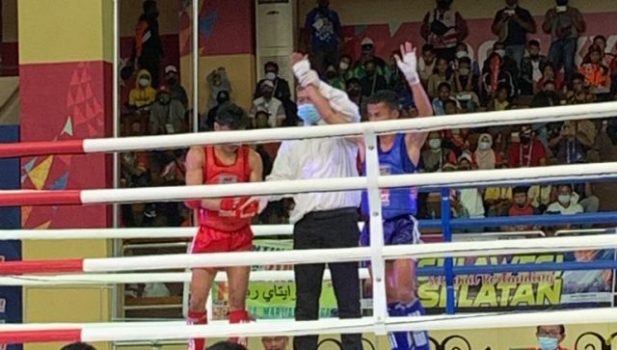 PON XX Papua, Atlet Muaythai Mitra Waruwu Raih Emas Kedua untuk Lampung