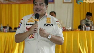 Bupati dan Wabup Lamteng Bertemu Para Guru dan Nakes di Seputih Banyak
