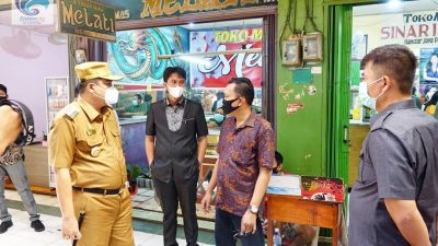 Atap Bocor, Bupati Musa Ahmad Cek Pasar Bandarjaya