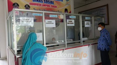 Usai Idul Fitri, Bupati Lamteng Sidak ke Sejumlah Instansi