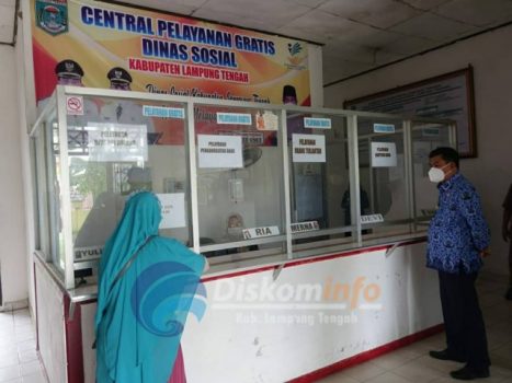 Usai Idul Fitri, Bupati Lamteng Sidak ke Sejumlah Instansi