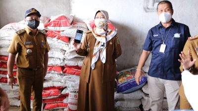 Wagub Lampung Mengecek Stok Pupuk di Lampung Tengah