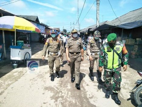 Satpol PP Lamteng Gelar Operasi Yustisi di Pasar Punggur
