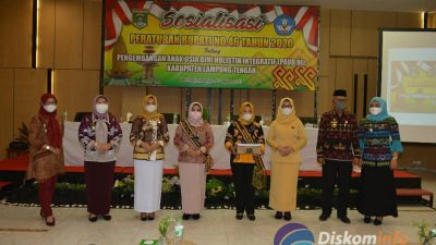 Bunda PAUD Lampung Tengah Buka Acara Sosialisasi Perbup Tentang PAUD Holistik Integratif