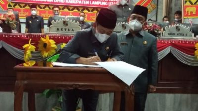 APBD-P Lampung Utara 2021 Besar Pasak daripada Tiang