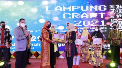 Nilai Transaksi Rp 1,3 Miliar Lebih, Lampung Craft 2021 Dinilai Sukses