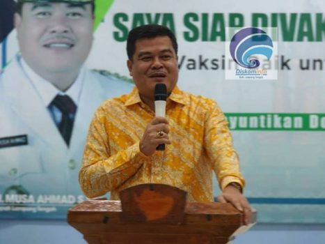 Pesan Bupati Lampung Tengah Soal Vaksinasi Covid-19