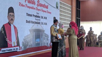 Pemkot Bandarlampung Gelar Pisah-Sambut Ketua Pengadilan Negeri