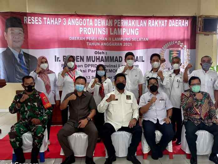 Raden Muhammad Ismail Reses di Kalianda