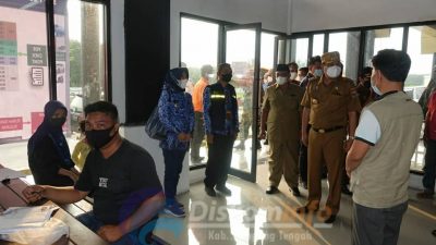 Usai Libur Hari Besar, Bupati Musa Ahmad Pantau Posko Rest Area