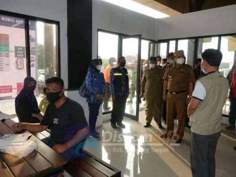 Usai Libur Hari Besar, Bupati Musa Ahmad Pantau Posko Rest Area
