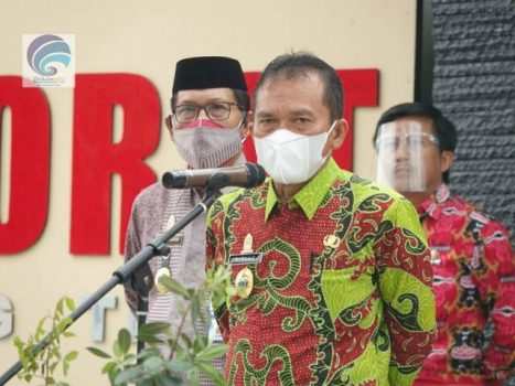 Sekdakab Lampung Tengah Lakukan Sidak Penerapan Prokes