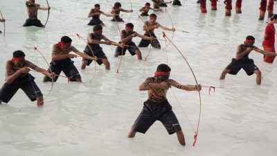Wisata Desa Ngilngof Maluku Tenggara Unggulkan Pasir Putih Terhalus di ‘Dunia’