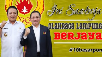 Ketua KONI Lampung: 10 Besar PON XX Papua Adalah Capaian Kita Semua
