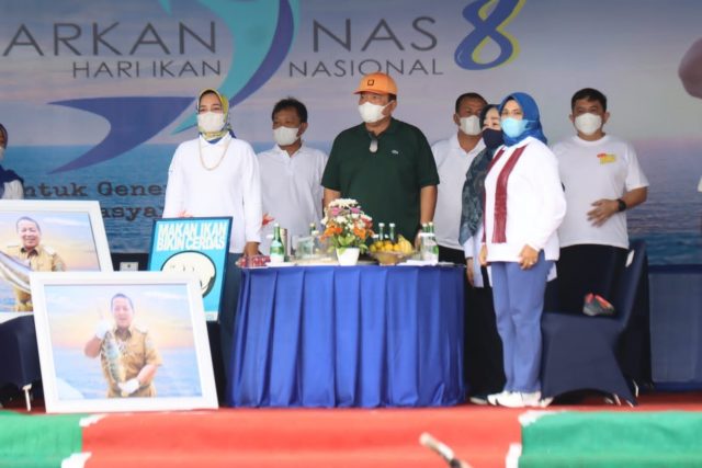 Peringati Harkannas 2021, Gubernur Arinal Kampanyekan Gerakan Makan Ikan