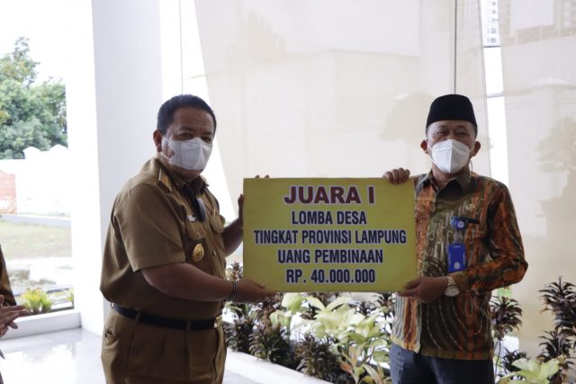Ini Para Juara Lomba Desa – Kelurahan dan Lomba Teknologi Tepat Guna Provinsi Lampung 2021