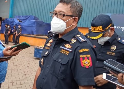 Kantor Bea Cukai Bandarlampung Musnahkan Rokok Ilegal Senilai Rp 12, 5 Miliar